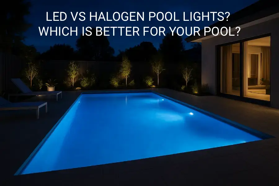 LED vs Halogen Pool Lights: Which is Better for Your Pool?